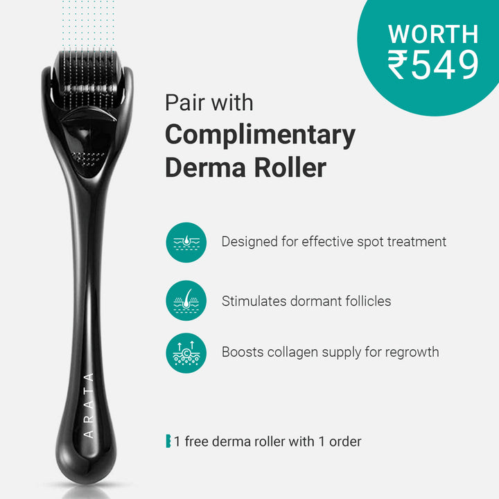 Intensive Hair Growth Serum | Derma Roller (FREE)