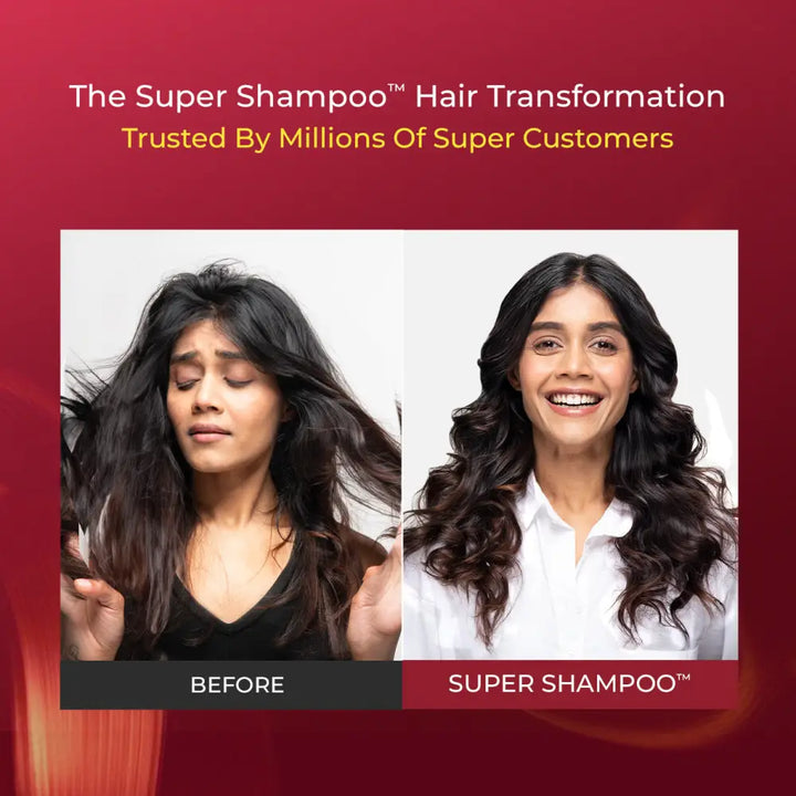 6-in-1 Super Shampoo for Hair Loss Reduction & Damage Repair - 300ml