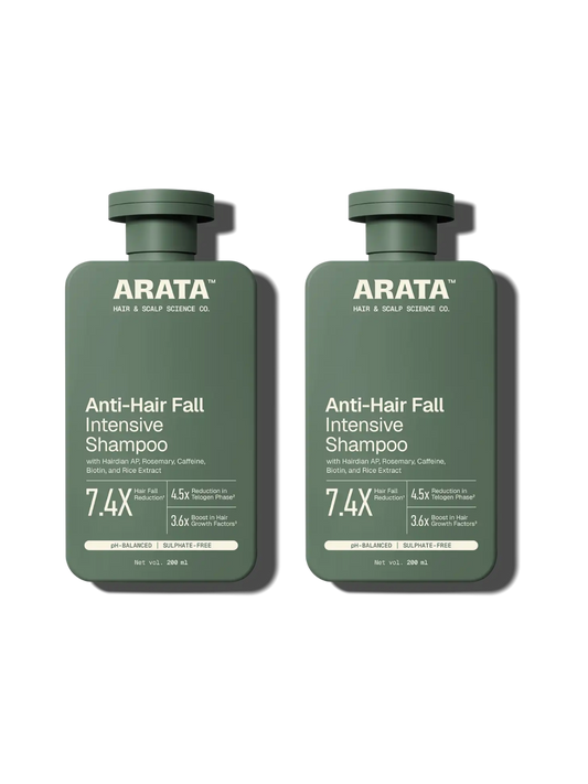 Arata Anti Hair Fall Intensive Shampoo Pack of 2