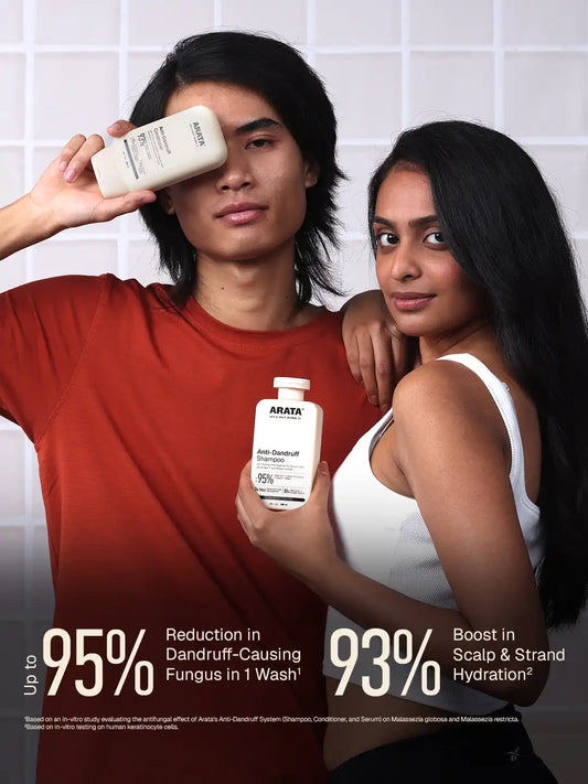 Arata Anti-Dandruff Shampoo & Conditioner Combo