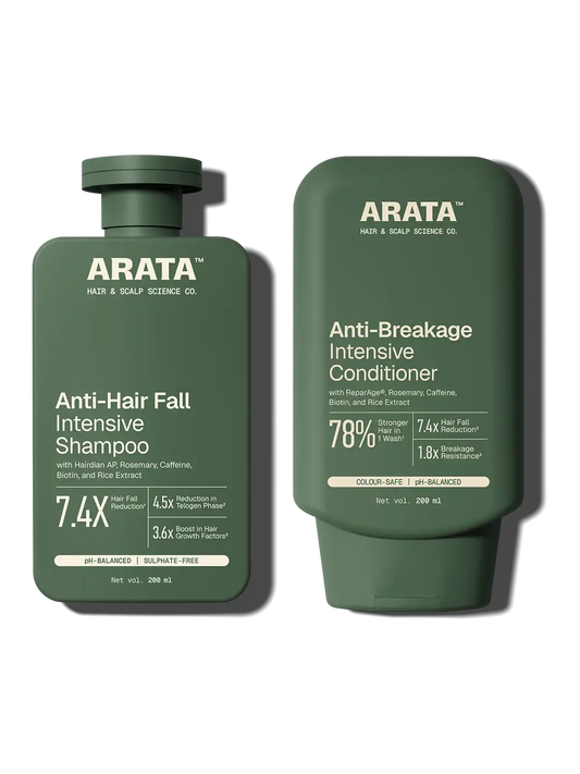 Arata Anti-Hair Fall Shampoo & Conditioner Combo