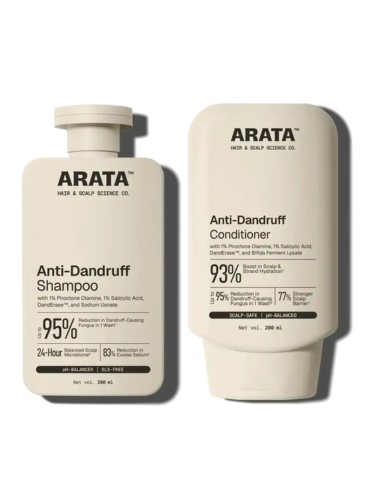 Arata Anti-Dandruff Shampoo & Conditioner Combo