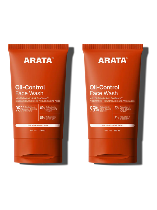 Arata Oil Control Face Wash 100 ml Pack of 2