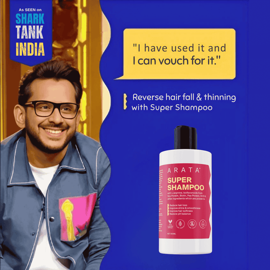 Biotin & Protein Rich  Super Shampooª for Daily Nourishment, Damage & Frizz Control - 300ml