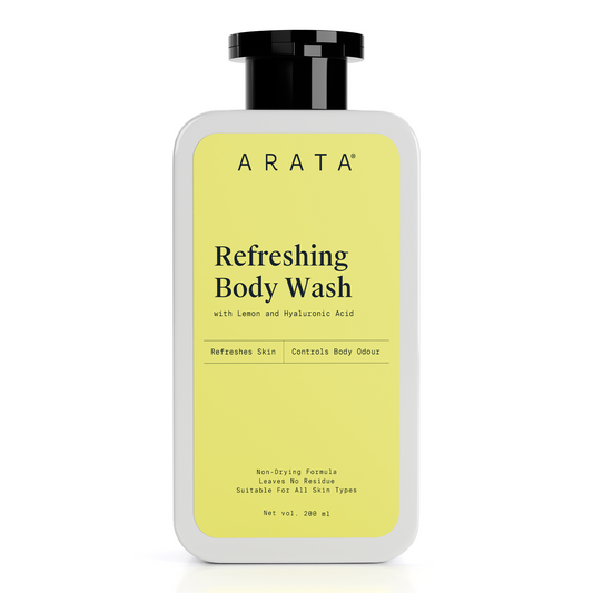 Arata Refreshing Body Wash (Lemon & Mint)