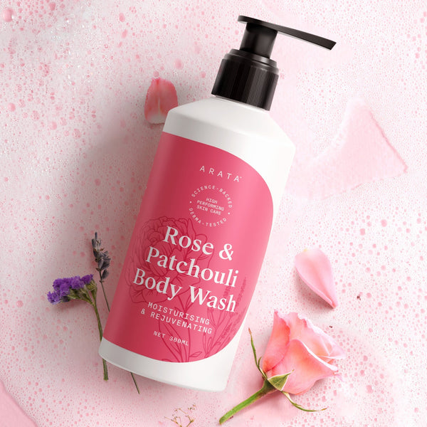 Arata Rose & Patchouli Body Wash 300 ML BYOB