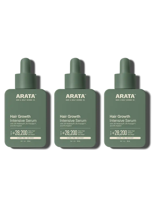 Arata Arata Hair Growth Intensive Serum Pack of 3