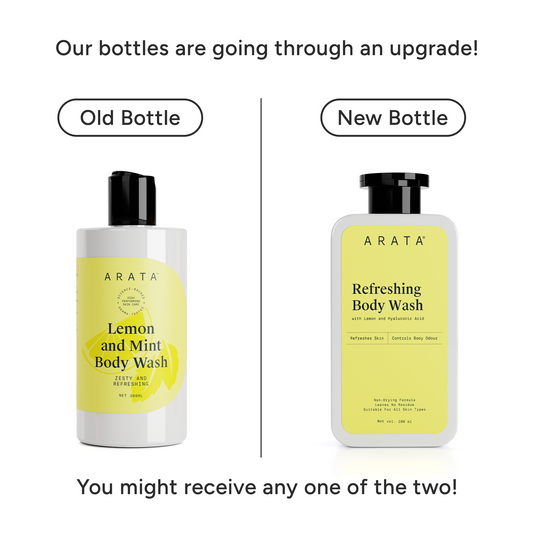 Arata Refreshing Body Wash (Lemon & Mint)