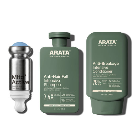 Arata MitoActive + Anti Hair Fall Shampoo & Conditioner Combo