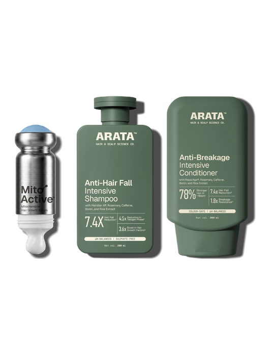 Arata MitoActive + Anti Hair Fall Shampoo & Conditioner Combo