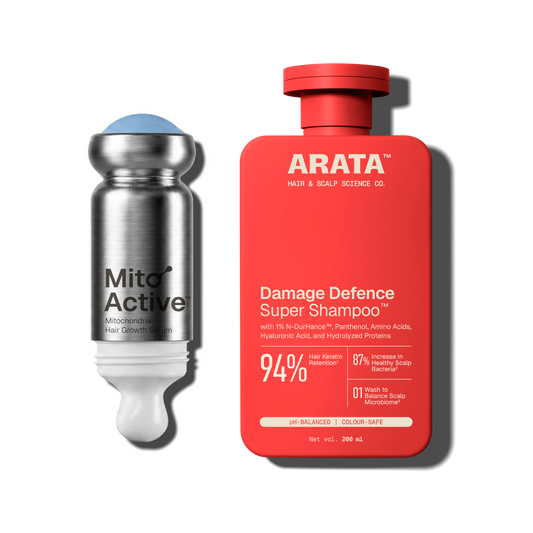 Arata MitoActive + Super Shampoo Combo