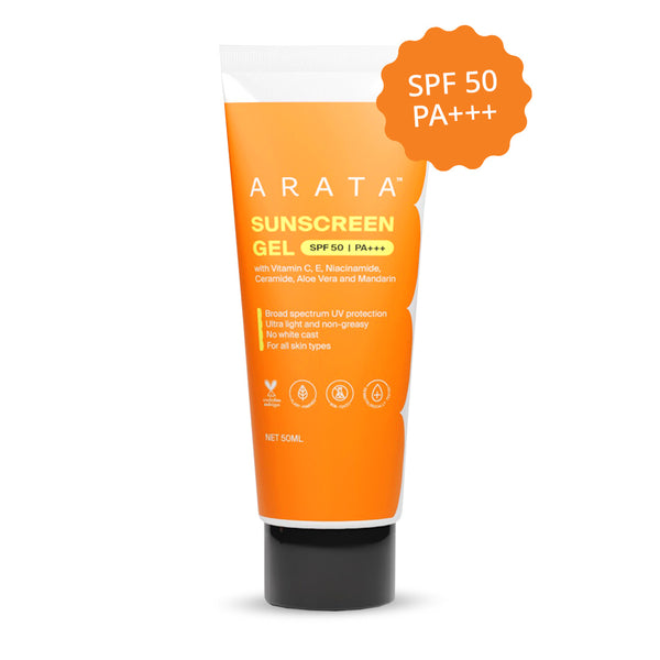 Sunscreen Gel with SPF 50, PA+++