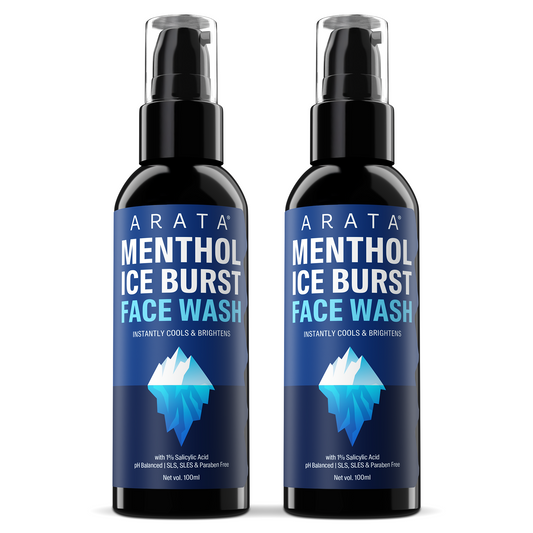 Menthol Ice Burst Face Wash 100ML (Pack of 2)