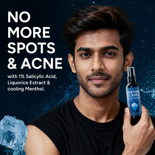Menthol Ice Burst Face Wash 100ml