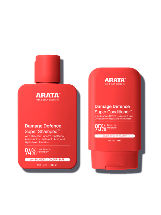 Arata Damage Defence Shampoo™ and Conditioner™ Travel Combo 50 ML