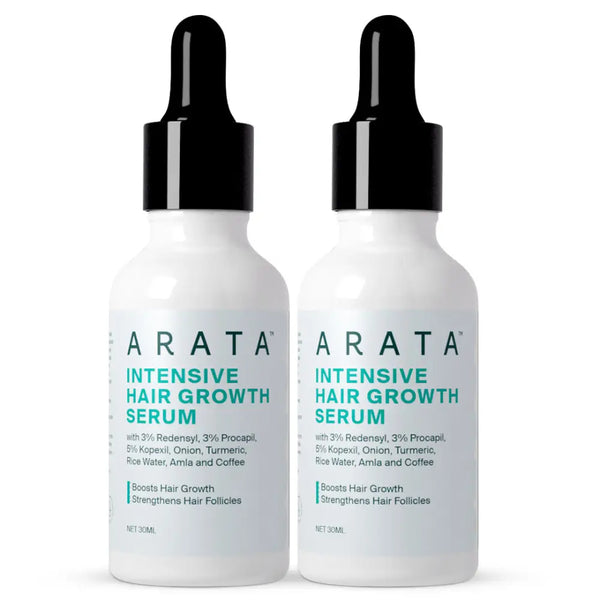 Arata Intensive Hair Growth Serum Pack of 2 (60 ML)