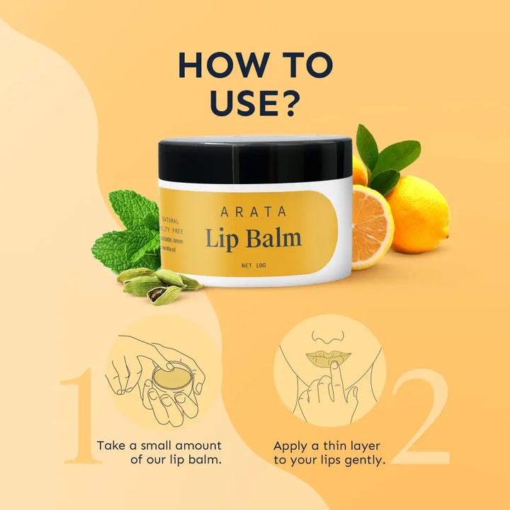 Arata Soothing Lip Balm BYOB