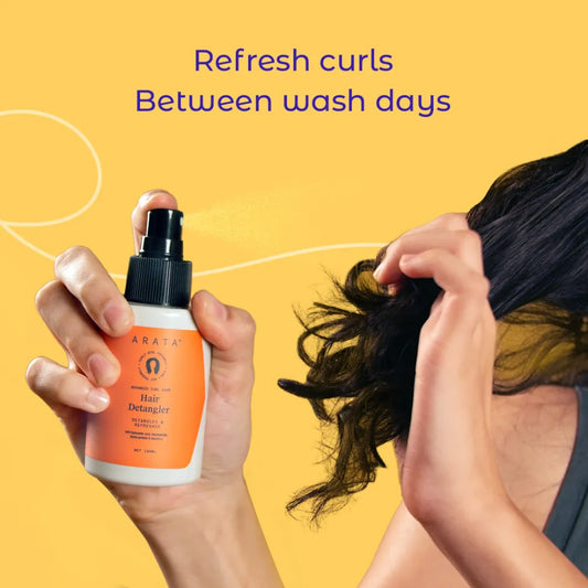 Arata Curl Detangling Refresh Spray 100ml