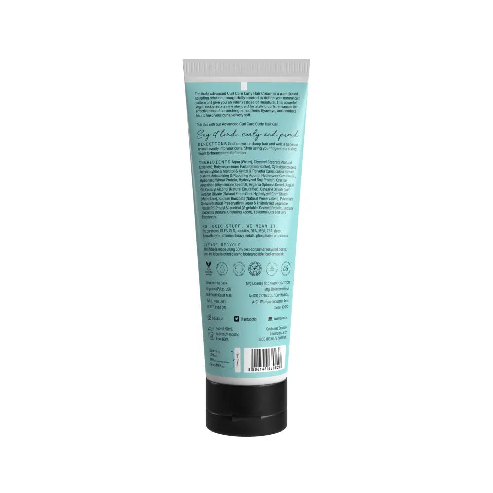 Curly Hair Cream (Mini) - Advanced Curl Care - 50ml BYOB