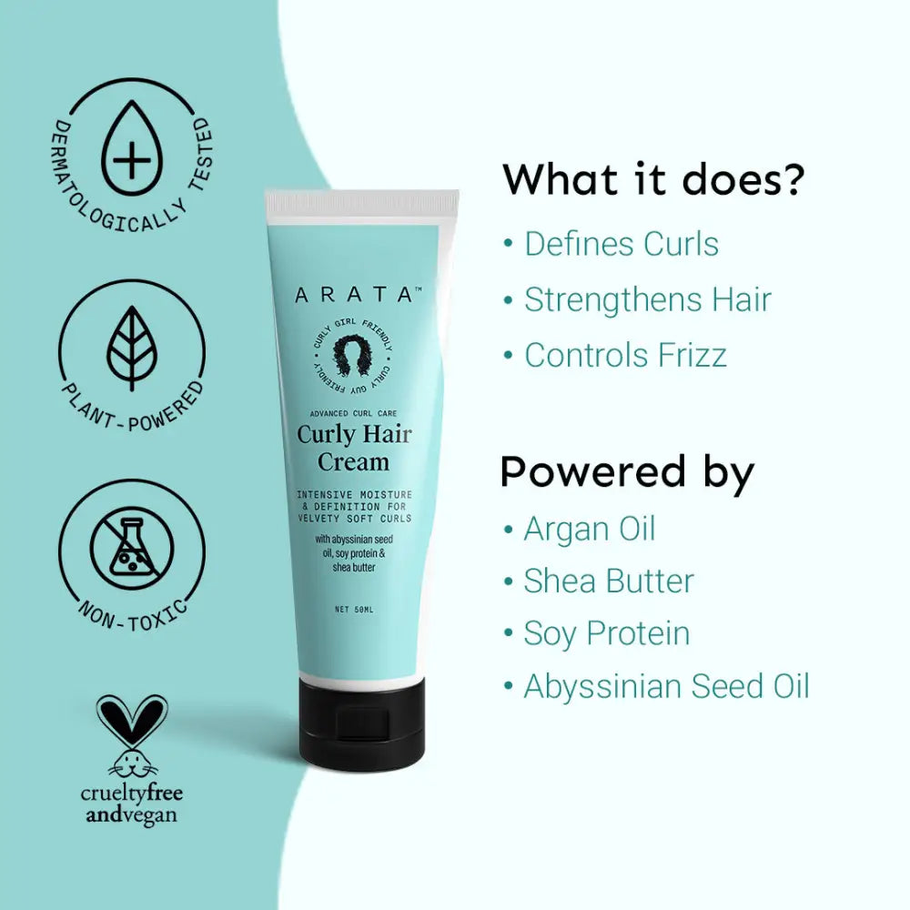 Curly Hair Cream (Mini) - Advanced Curl Care - 50ml