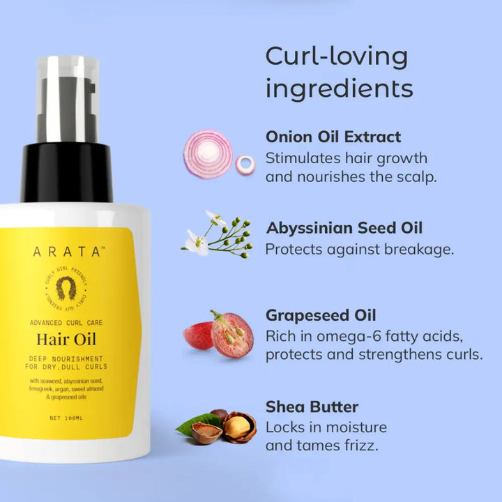 Deep Nourishing Curly Hair Oil