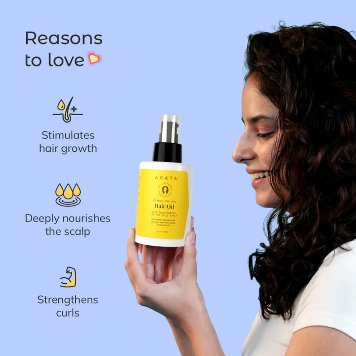 Deep Nourishing Curly Hair Oil