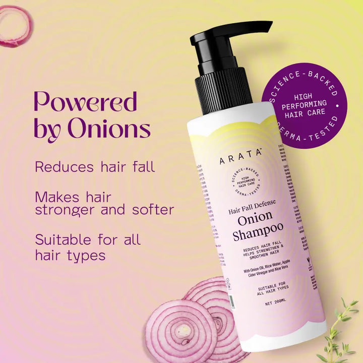 Hair Fall Defense Onion Shampoo - 200ml BYOB