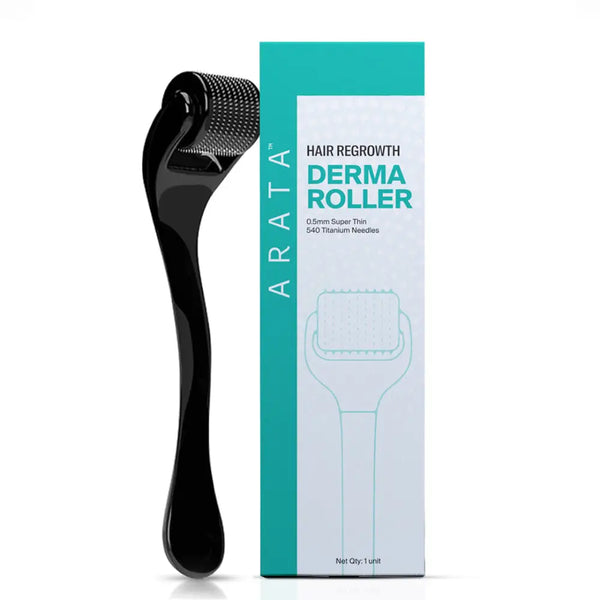 Hair Regrowth Derma Roller With Titanium Needles