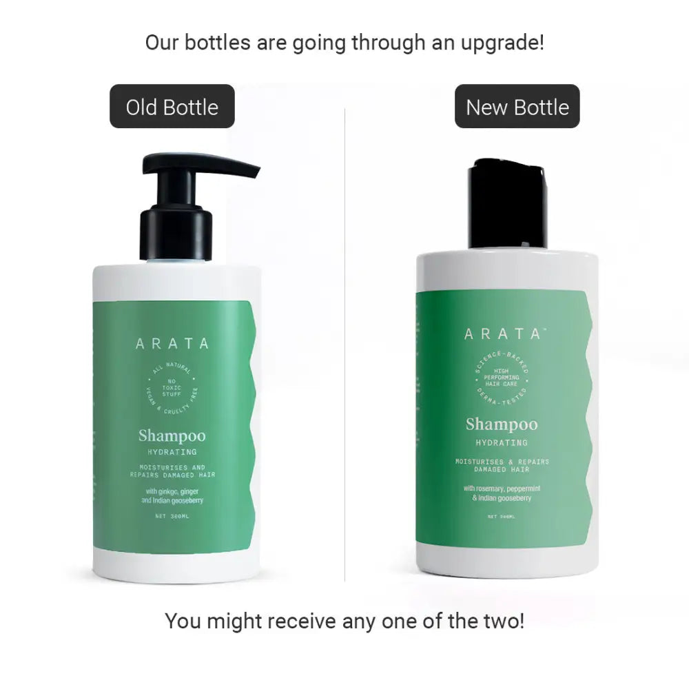 Hydrating Shampoo - 300ml | Nourishing Conditioner - 300ml (FREE)