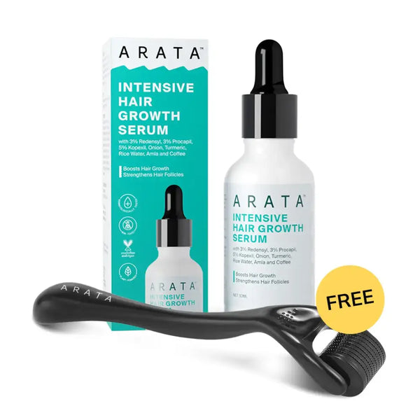 Intensive Hair Growth Serum | Derma Roller (FREE)