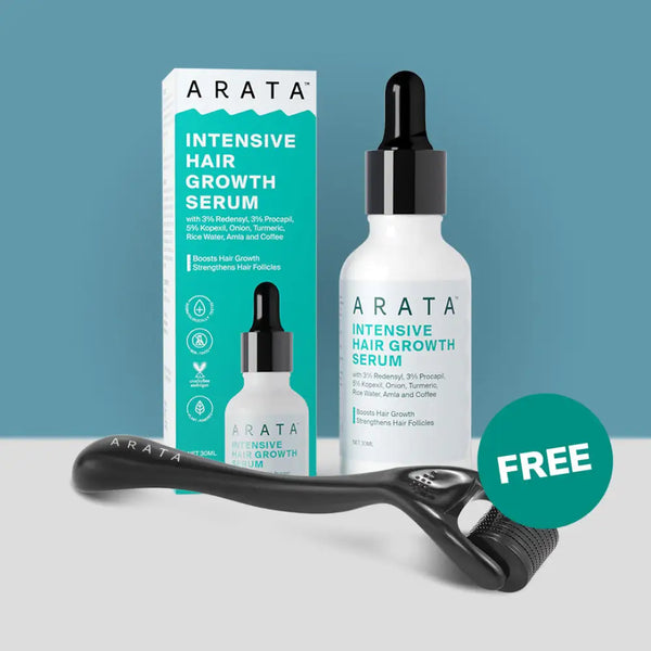 Intensive Hair Growth Serum | Derma Roller (FREE)