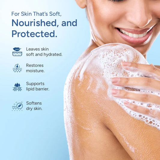 Moisturising Body Wash for Dry and Dehydrated Skin with Shea Butter | Softens Skin | 300ml