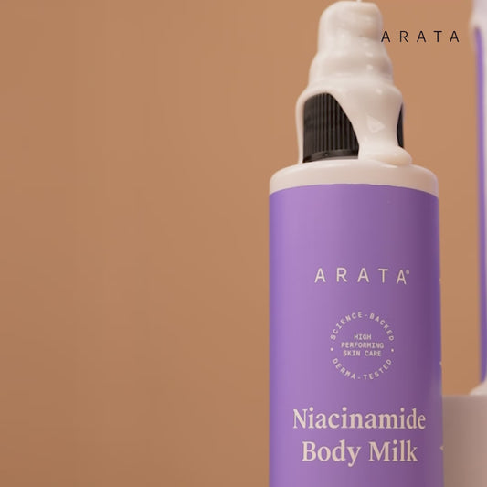 Niacinamide Body Milk for Dull and Dehydrated Skin | Lightweight and Fast-Absorbing | Provides Hydration | 200 ml