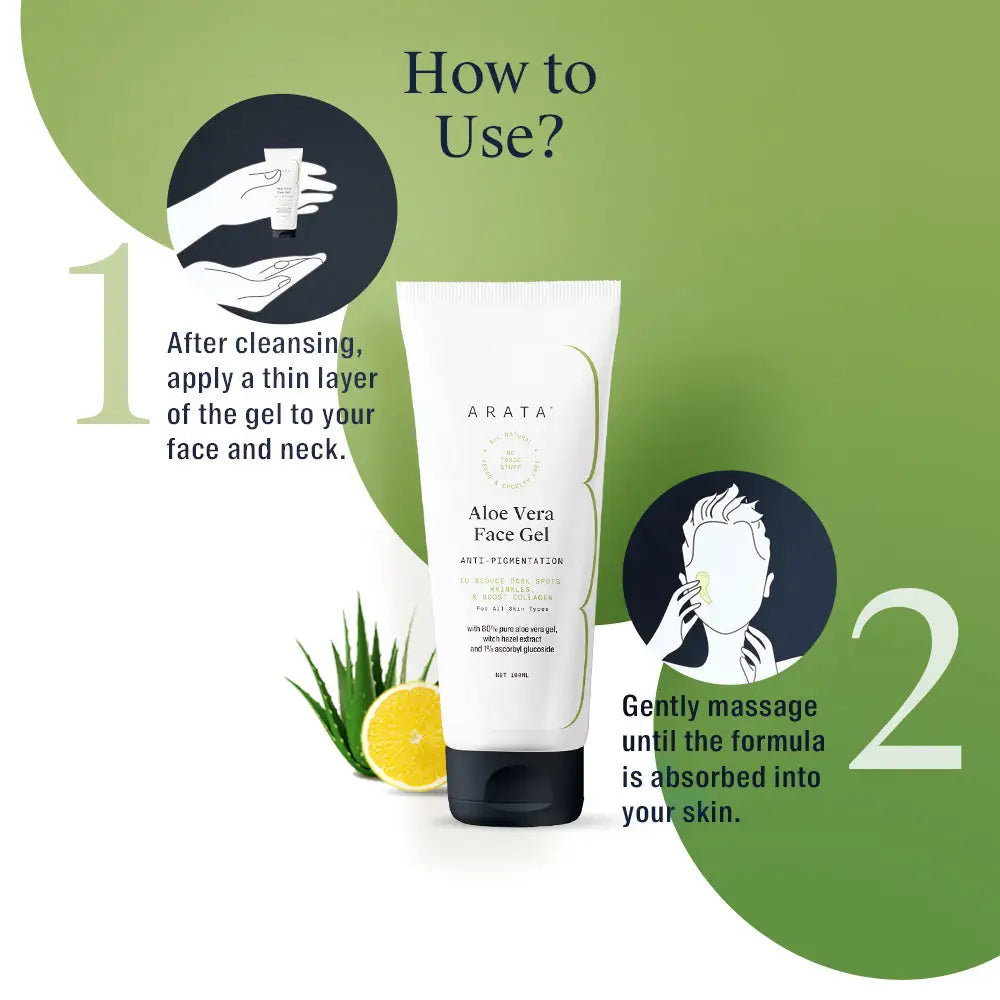 Summer Face Gel with Aloe Vera