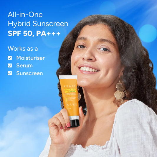 Sunscreen Gel with SPF 50, PA+++