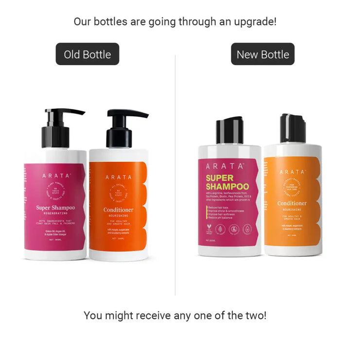 Wash Day Bundle | Super Shampoo (300ml) + Nourishing Conditioner (300ml) + FREE Scalp Massager